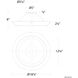 Copa LED 18.9 inch Antique Nickel Indoor Ceiling Lighting
