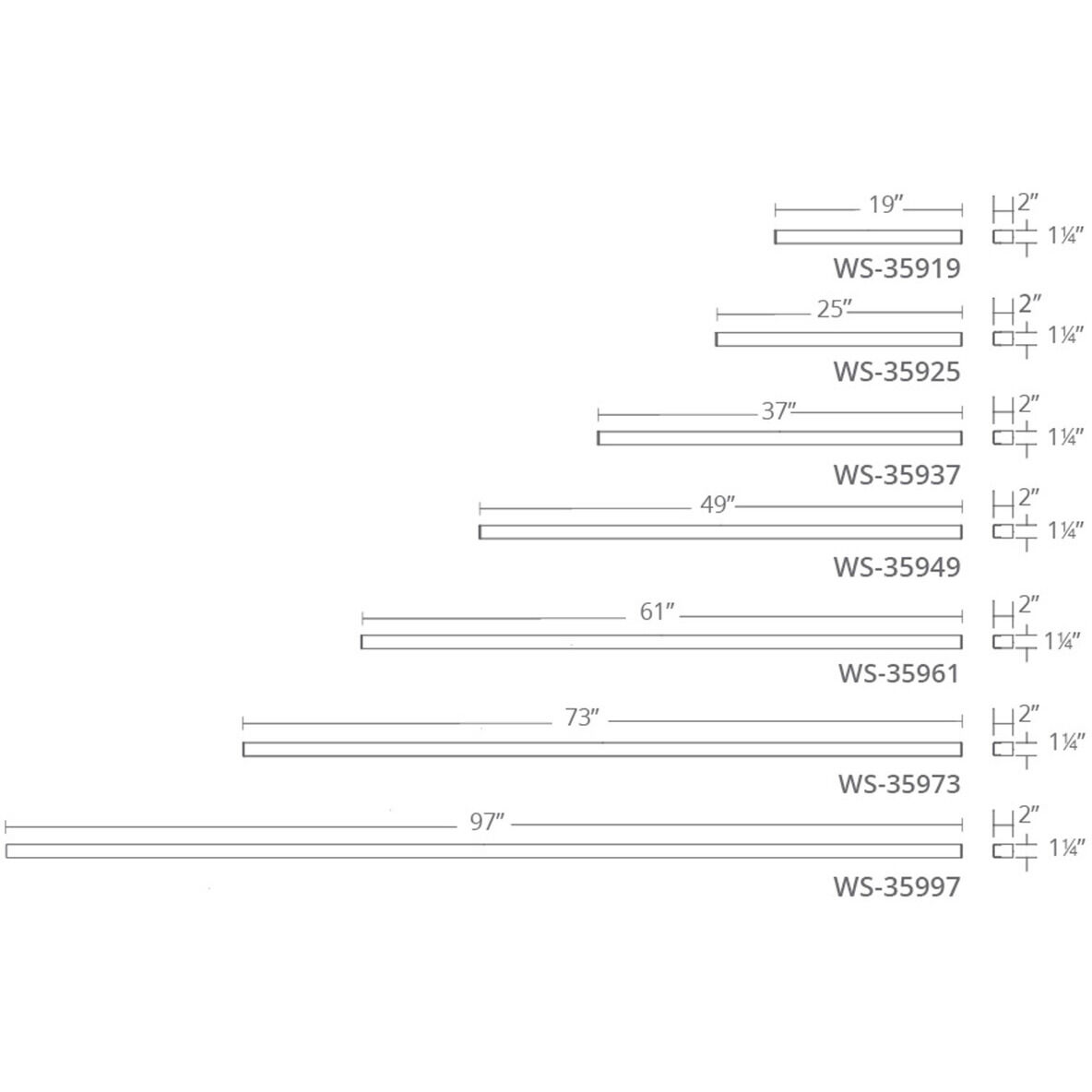Nightlife LED 97 inch Brushed Aluminum Bath Vanity & Wall Light in 97in.
