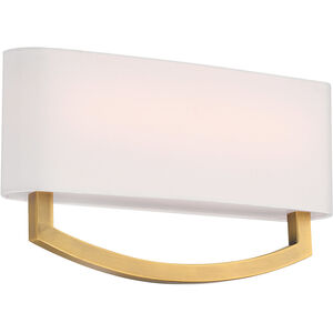 Arch LED 4 inch Aged Brass ADA Wall Sconce Wall Light in 16in.