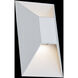 Maglev LED 5.5 inch White Outdoor Wall Light in 3500K