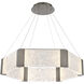 Forever LED 29 inch Antique Nickel Chandelier Ceiling Light