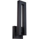 Forq LED 18 inch Black Outdoor Wall Light in 18in.