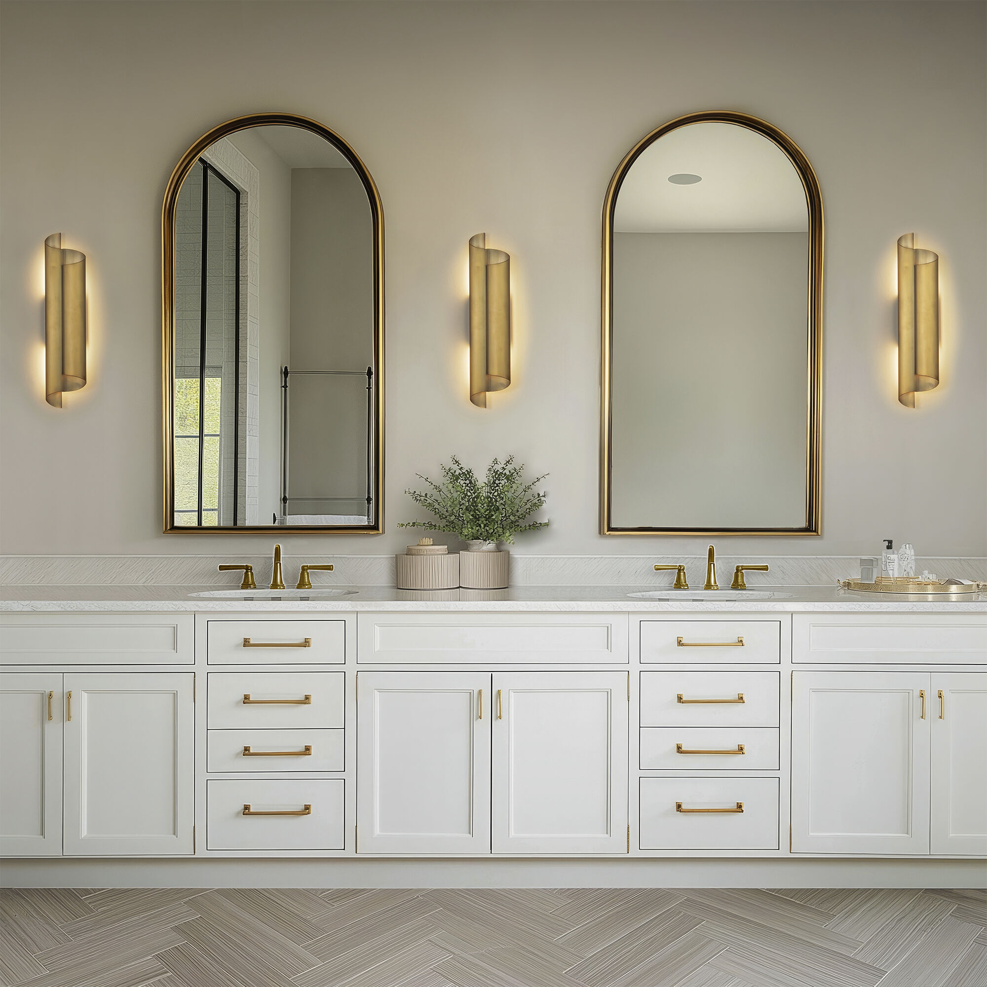 Pirouette Indoor Wall Lighting in 2700K, Black