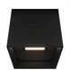 Squat LED 3.5 inch Black Outdoor Flush Mount