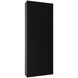 Pillar LED 16.13 inch Black Outdoor Wall Lighting in 4000K