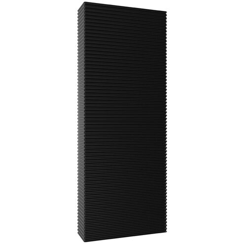 Pillar LED 16.13 inch Black Outdoor Wall Lighting in 4000K