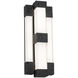 Conan LED 4 inch Basalt Stone and Black ADA Wall Sconce Wall Light
