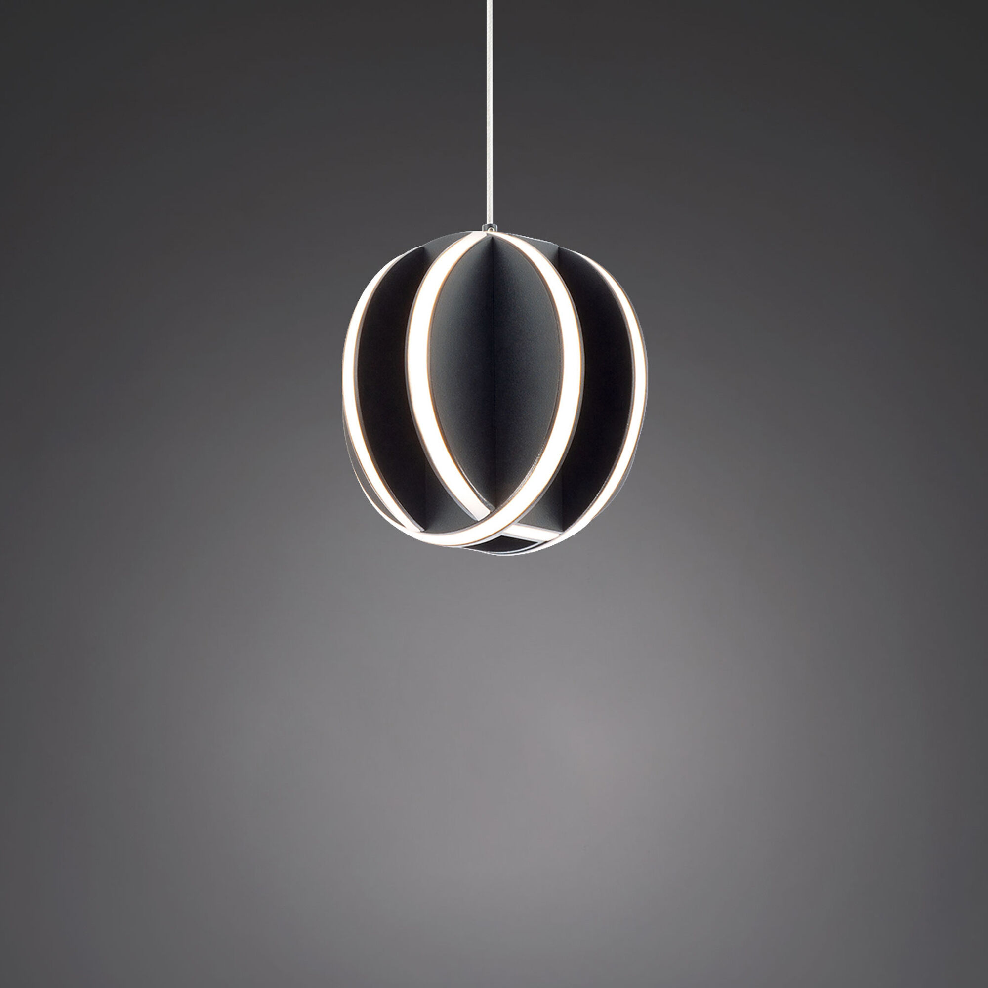 Carillion 1 Light 6 inch Black Mini Pendant Ceiling Light