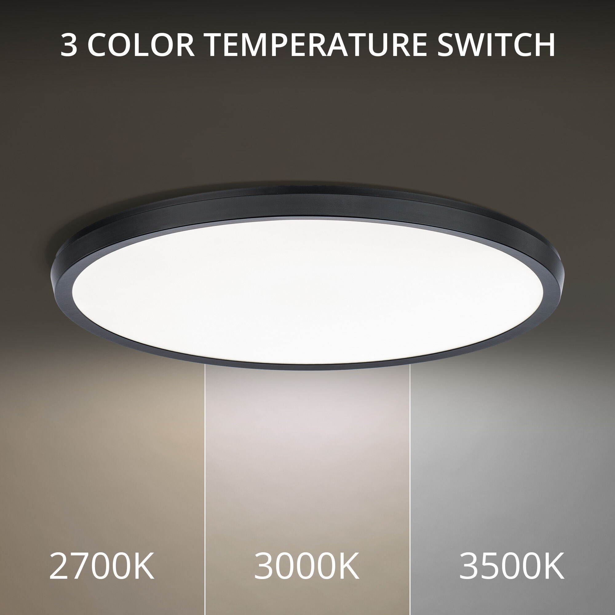 19 inch flush mount ceiling light top