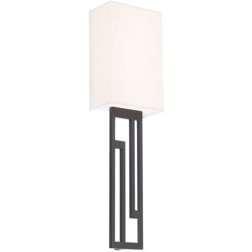 Vander 1 Light 4 inch Black ADA Wall Sconce Wall Light