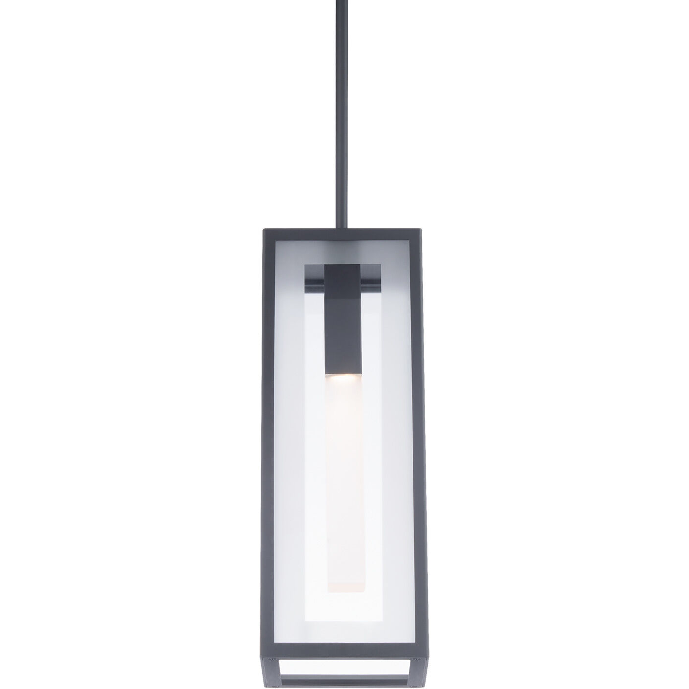 Cambridge 1 Light 5.5 inch Black Outdoor Pendant