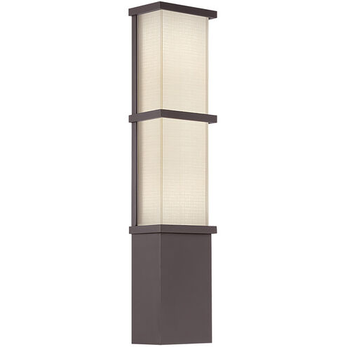 Elevation LED 22 inch Bronze Outdoor Wall Light in 22in
