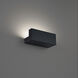 Bantam LED 4 inch Black ADA Wall Sconce Wall Light in 2700K