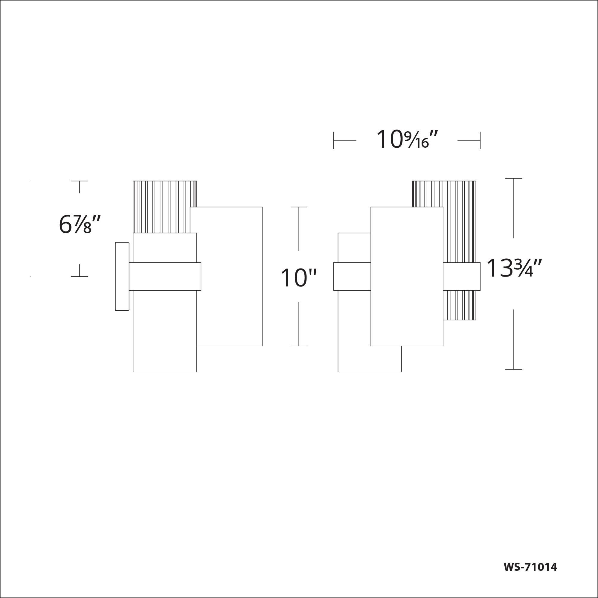Harmony LED 10.56 inch Aged Brass Wall Sconce Wall Light