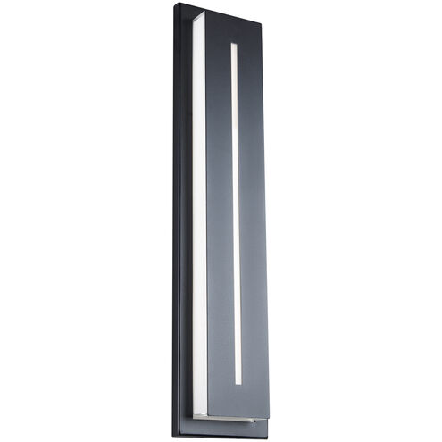 Midnight 1 Light 26 inch Black Outdoor Wall Light