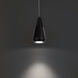 Ingot LED 19 inch Black Mini Pendant Ceiling Light
