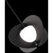 Echelon 1 Light 16 inch Black Pendant Ceiling Light