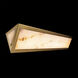 Lena LED 36 inch Aged Brass Bath Vanity & Wall Light