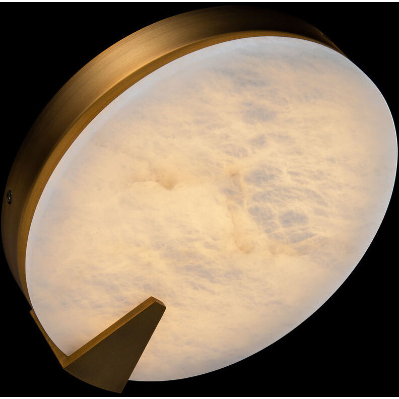 Ophelia Wall Sconce Wall Light in Aged Brass