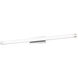 Mini Vogue LED 38 inch Chrome Bath Vanity & Wall Light in 3000K, 36in.