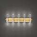 Cinaplex LED 31 inch Aged Brass Bath Vanity & Wall Light