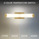 Carlisle Indoor Wall Lighting in 2700K, Aged Brass