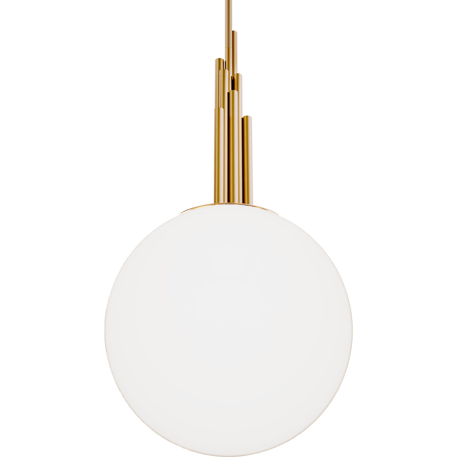 Sybil LED 13.75 inch Aged Brass Indoor Hanging Lighting Ceiling Light in 3500K