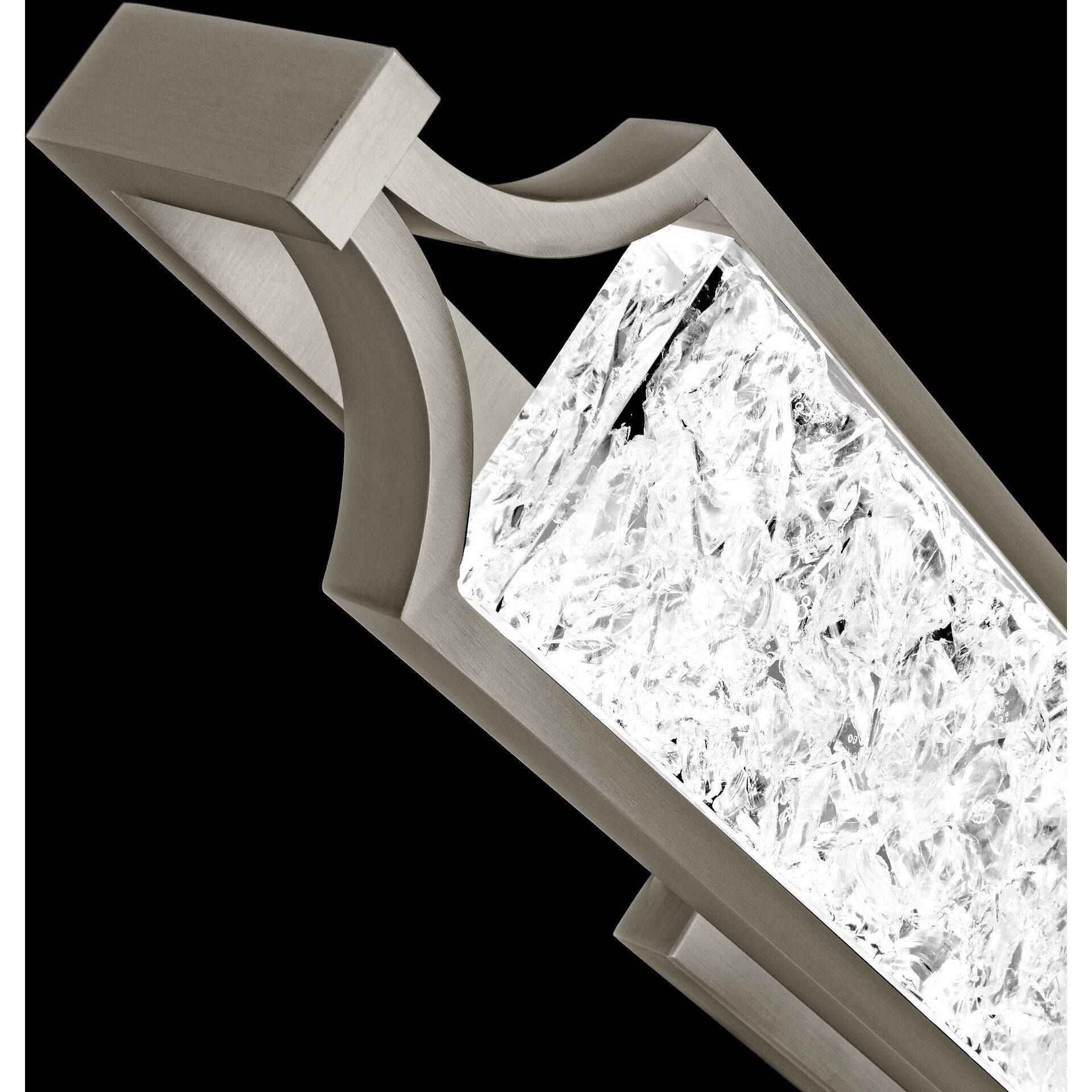 Emblem LED 28 inch Brushed Nickel Bath Vanity & Wall Light in 28in.