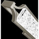 Emblem LED 38 inch Brushed Nickel Bath Vanity & Wall Light in 38in.