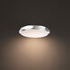 Grommet 1 Light 16 inch Polished Nickel Flush Mount Ceiling Light