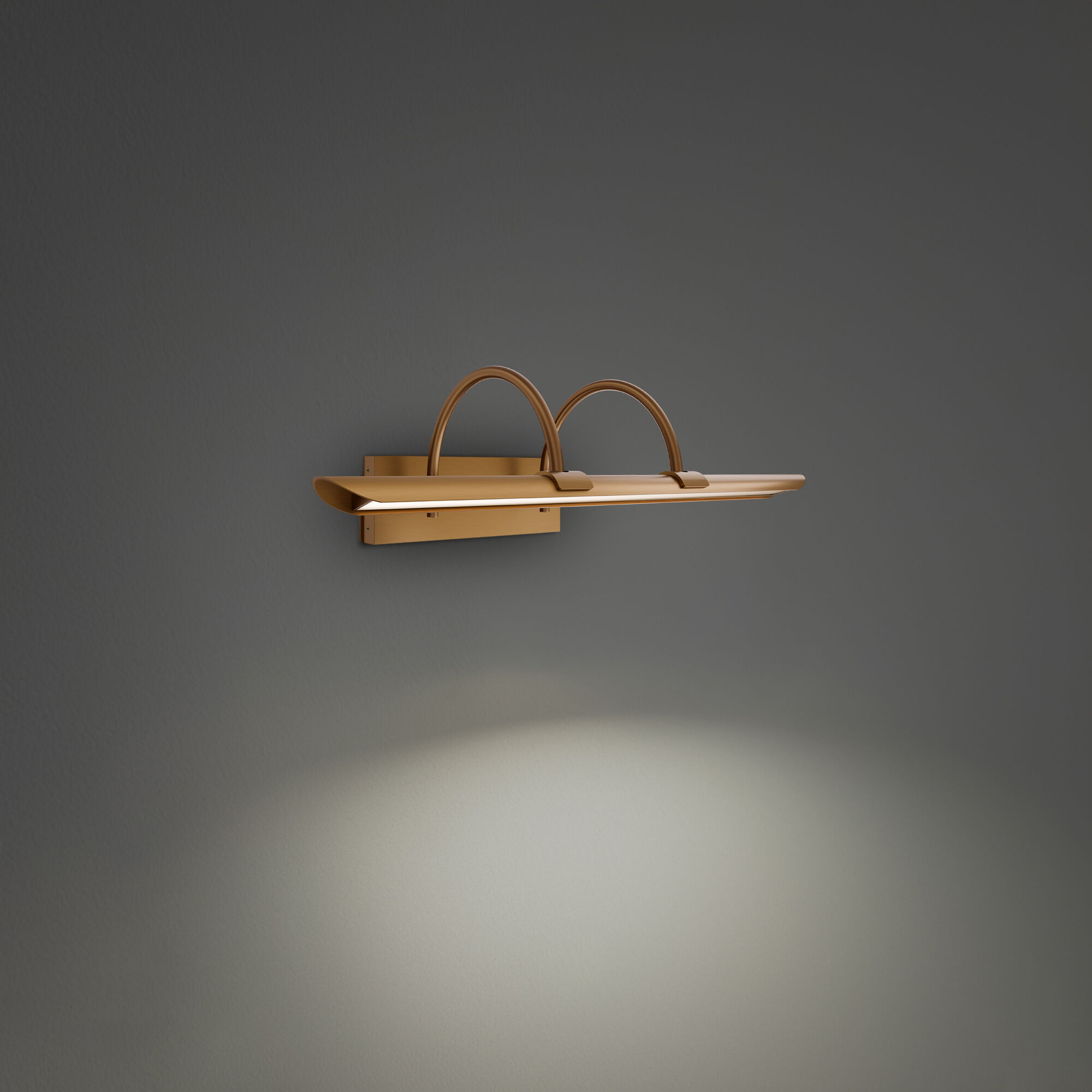 Ansel Indoor Wall Lighting in 4000K, Aged Brass
