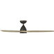 Skylark 62 inch Bronze White Oak with White Oak Blades Ceiling Fan
