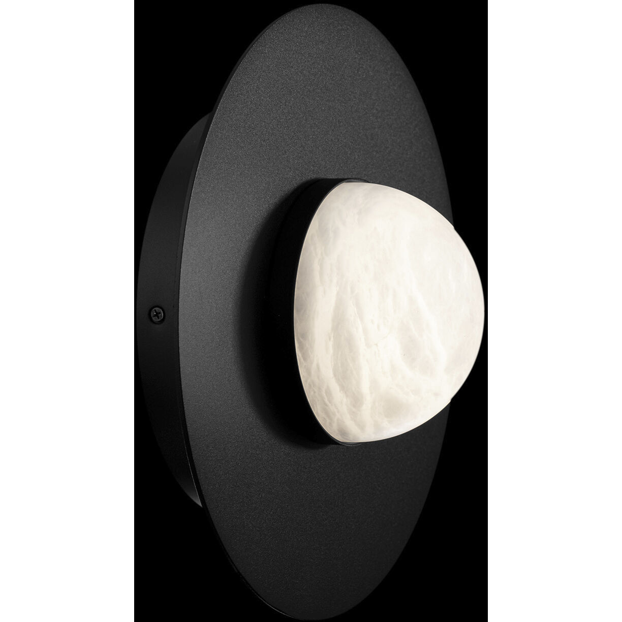 Landed 1 Light 12 inch Black Flush Mount Ceiling Light