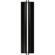 Strait LED 22 inch Black Outdoor Wall Lighting in 3000K