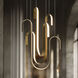 Seahorse LED 29.13 inch Aged Brass Pendant Ceiling Light