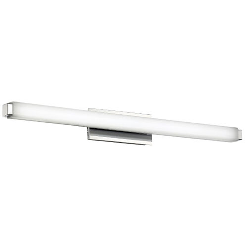 Mini Vogue LED 25.75 inch Chrome Bath Vanity & Wall Light in 3000K, 24in.