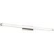 Mini Vogue LED 37.75 inch Brushed Nickel Bath Vanity & Wall Light in 3000K, 36in.