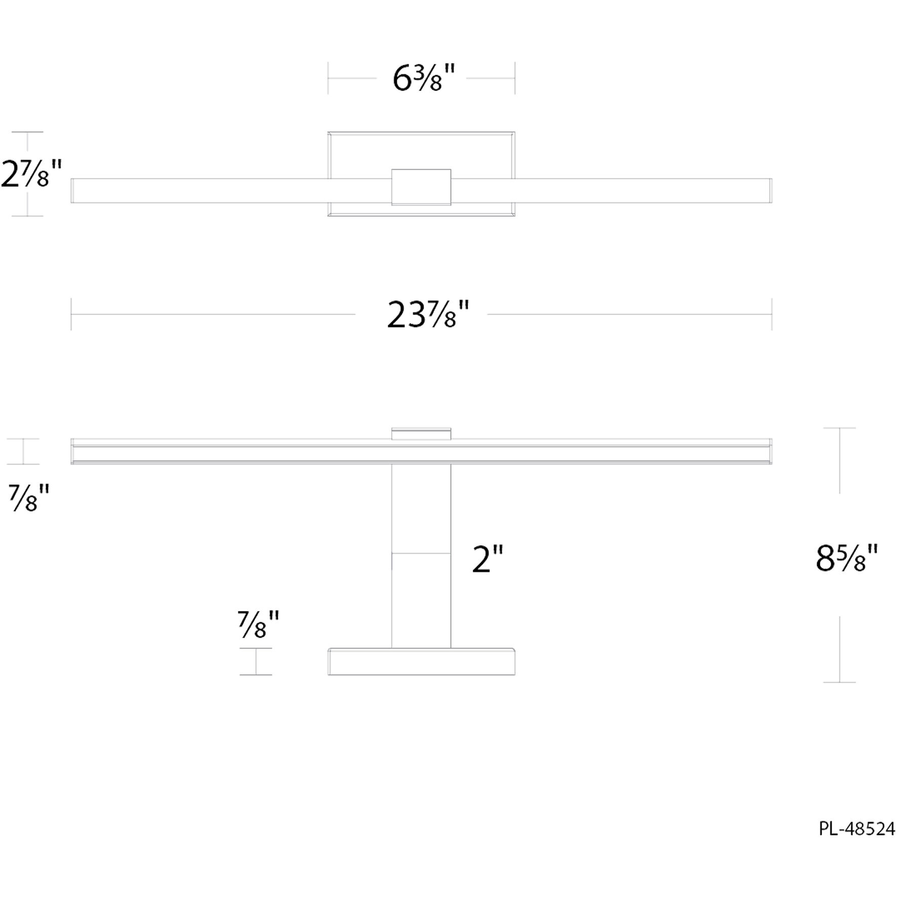 Inlet Indoor Wall Lighting in 3500K, Aged Brass