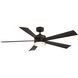 Wynd 60 inch Bronze Downrod Ceiling Fan in 3500K