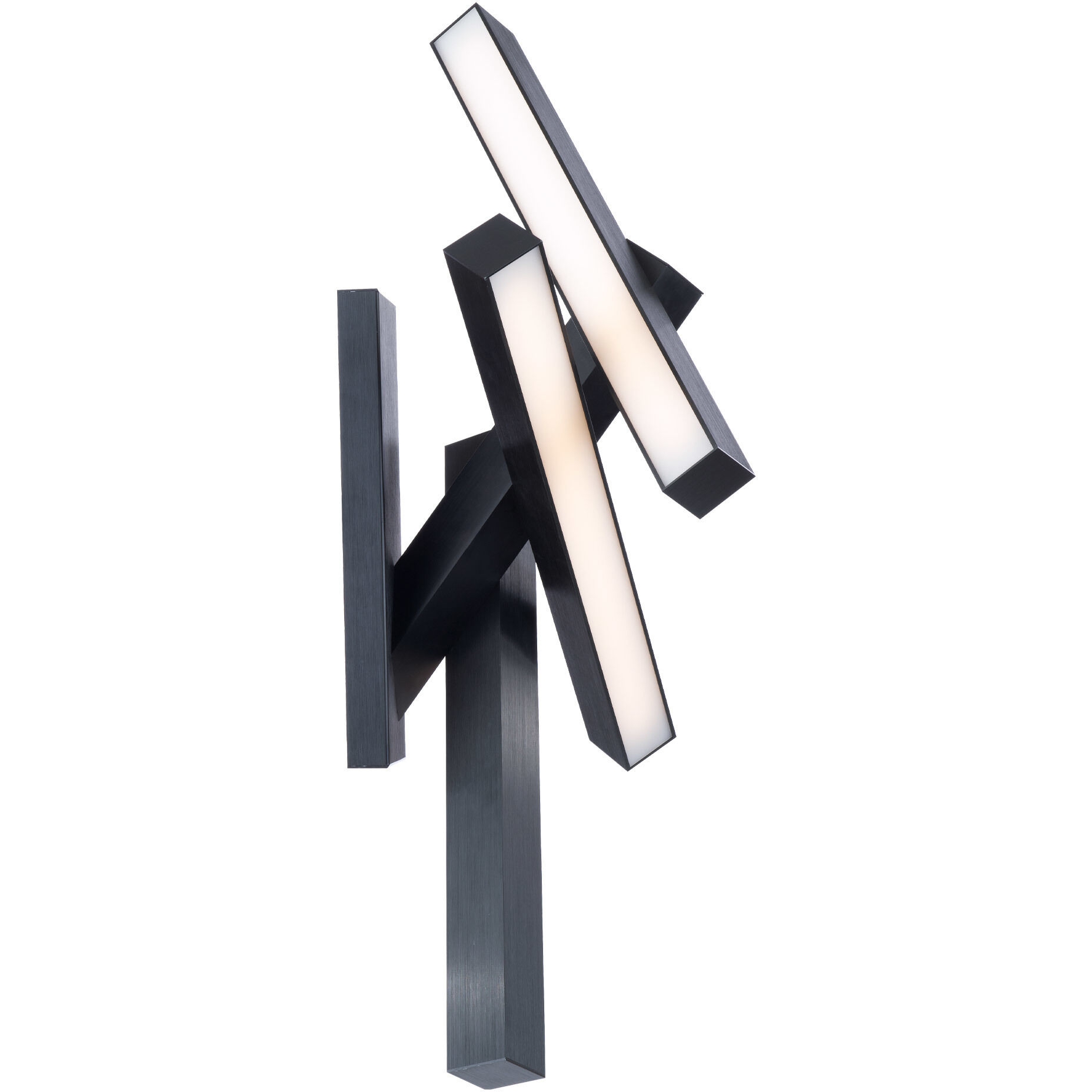 Chaos LED 12.63 inch Black Wall Sconce Wall Light