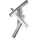Chaos Wall Sconce Wall Light in Brushed Aluminum