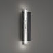 Rapper LED 2.5 inch Black ADA Wall Sconce Wall Light