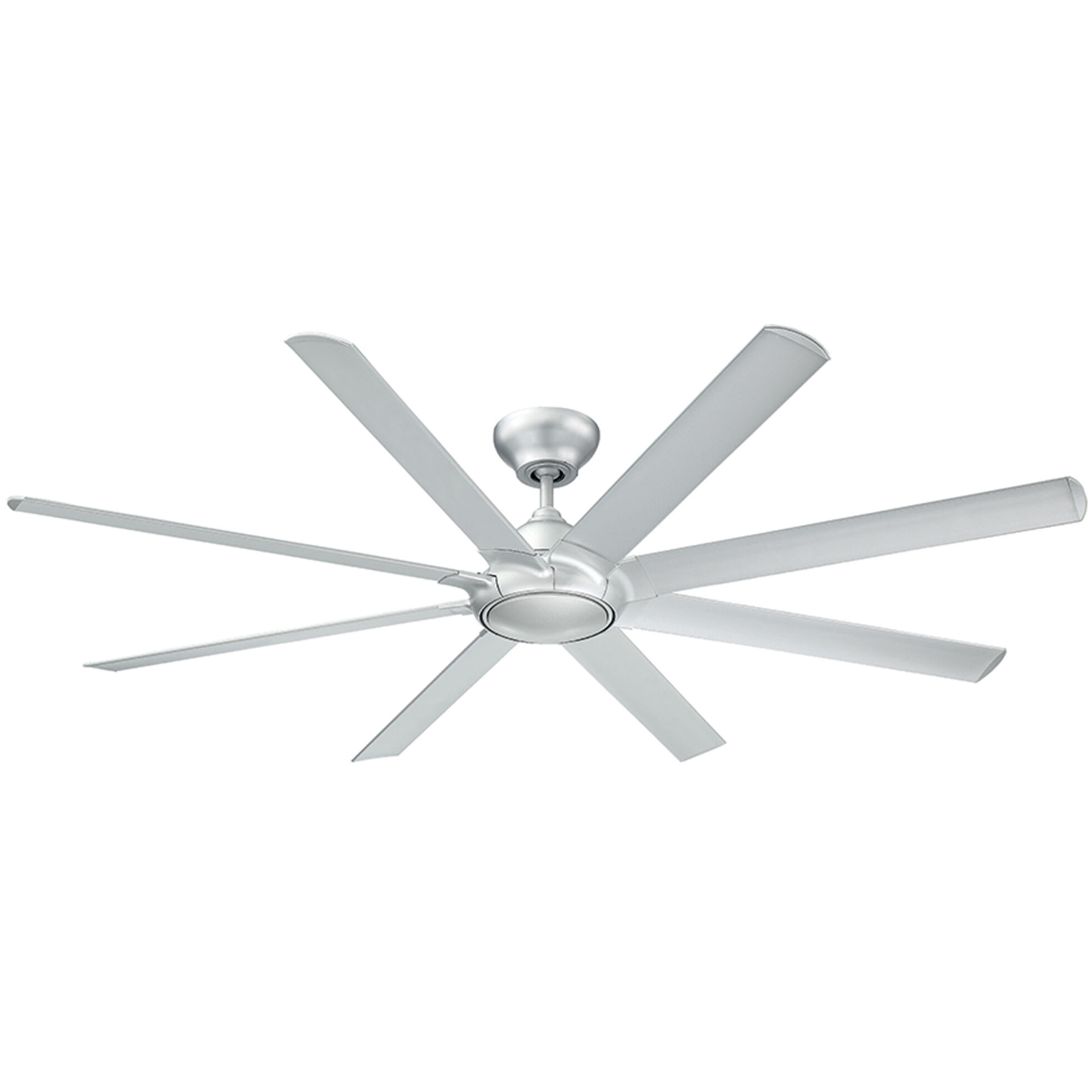 Hydra 80 inch Titanium Downrod Ceiling Fan in 2700K