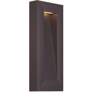 Urban LED 16 inch Bronze Outdoor Wall Light in 16in.