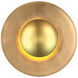Blaze Wall Sconce Wall Light in 24in., Gold Leaf