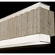 Magnate LED 27 inch Beige Travertine and Aged Brass Bath Vanity & Wall Light