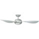 Stargazer 52 inch Automotive Silver Indoor/Outdoor Ceiling Fan