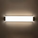 Polar LED 26 inch Brushed Nickel Bath Vanity & Wall Light in 26in.