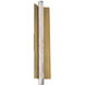 Rapper LED 2.5 inch Aged Brass ADA Wall Sconce Wall Light
