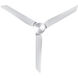 Roboto 62 inch Brushed Aluminum Downrod Ceiling Fan, Smart Ceiling Fan
